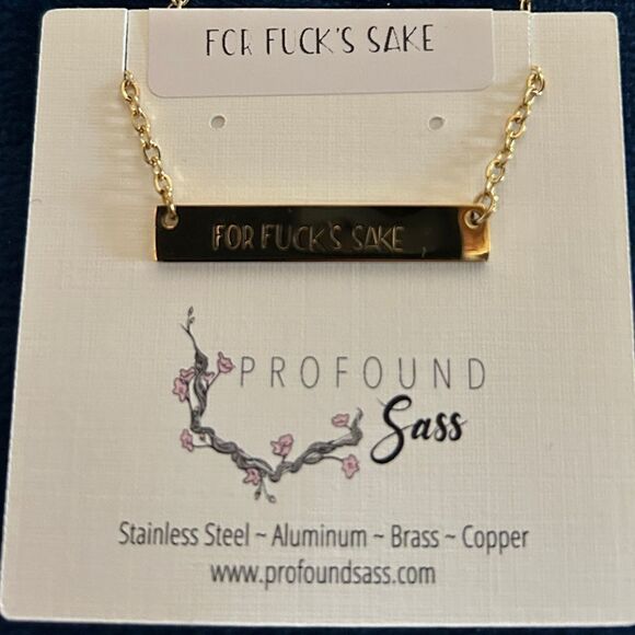 FOR F*CK’S SAKE | Necklace - Picture 3 of 5
